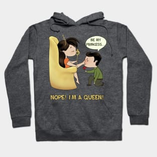 No Princess but Queen Hoodie